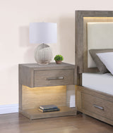 Kenora Barley Brown Nightstand - Ornate Home