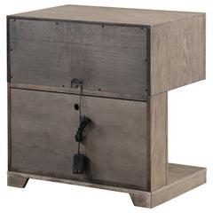 Kenora Barley Brown Nightstand - Ornate Home