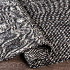 Kenora Charcoal Wool Area Rug - Clearance - Ornate Home