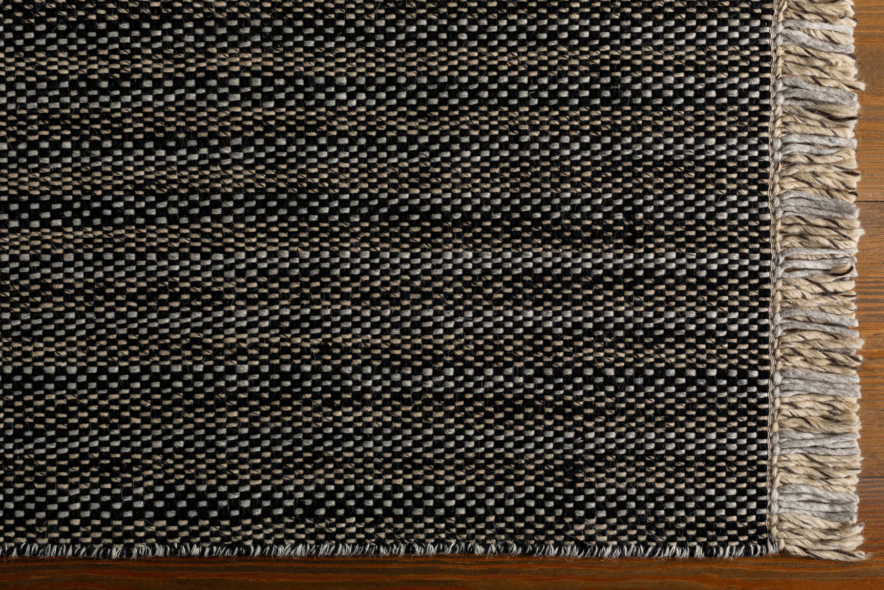 Kenora Charcoal Wool Area Rug - Clearance - Ornate Home