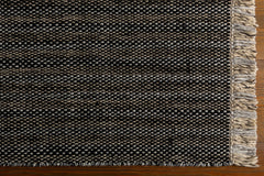 Kenora Charcoal Wool Area Rug - Clearance - Ornate Home