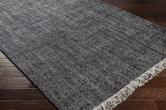 Kenora Charcoal Wool Area Rug - Clearance - Ornate Home