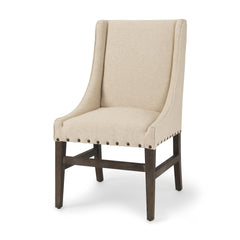 Kensington Cream High-Back Dining Side Chair - Ornate Home