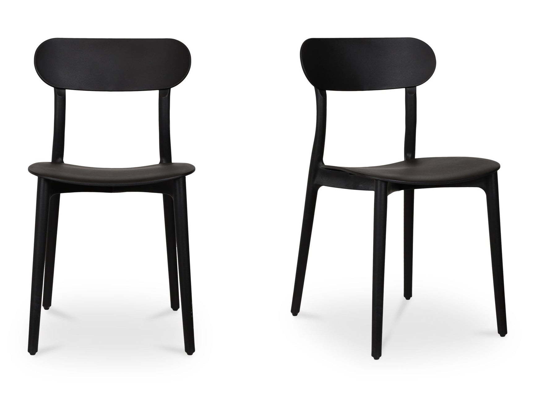 Kent Black Outdoor Dining Chair (Set of 2) - Ornate Home