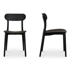 Kent Black Outdoor Dining Chair (Set of 2) - Ornate Home
