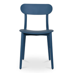 Kent Navy Outdoor Dining Chair (Set of 2) - Ornate Home