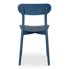 Kent Navy Outdoor Dining Chair (Set of 2) - Ornate Home