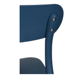 Kent Navy Outdoor Dining Chair (Set of 2) - Ornate Home