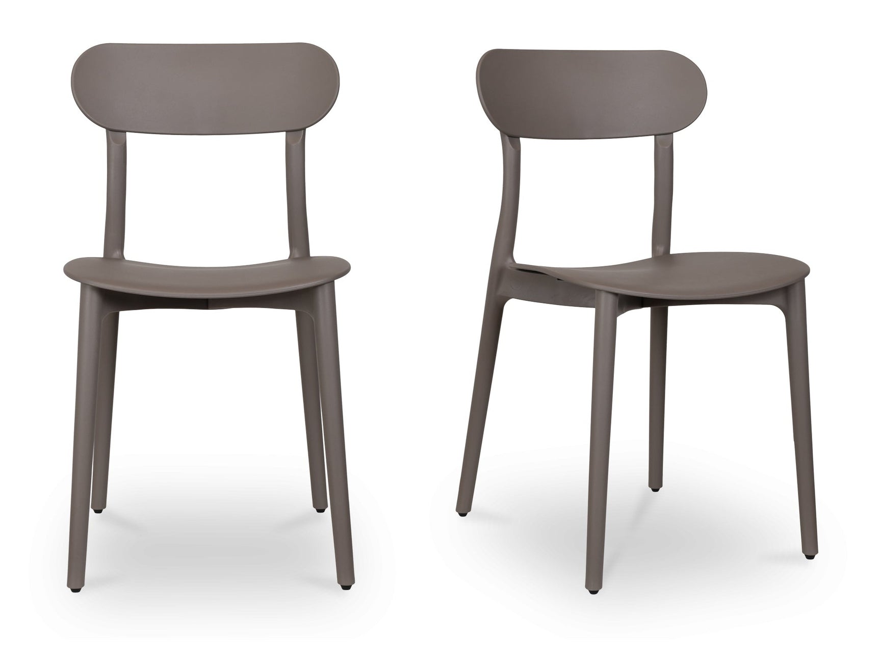 Kent Taupe Outdoor Dining Chair (Set of 2) - Ornate Home