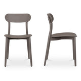 Kent Taupe Outdoor Dining Chair (Set of 2) - Ornate Home