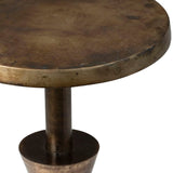Kenway Antique Brass Side Table - Ornate Home
