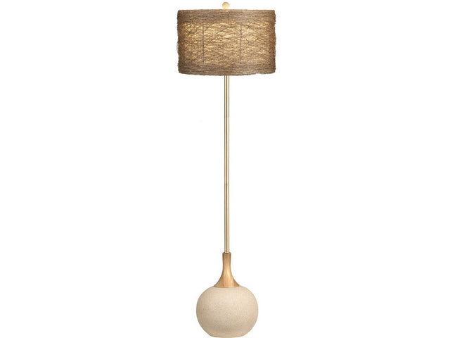 Kenya Tan/Brown Floor Lamp - Ornate Home