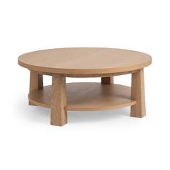 Kenzie Amber Toast Coffee Table - Ornate Home