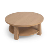 Kenzie Amber Toast Coffee Table - Ornate Home