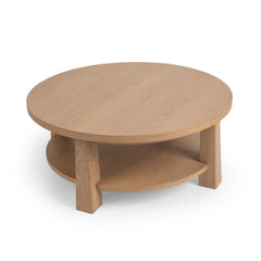 Kenzie Amber Toast Coffee Table - Ornate Home