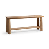 Kenzie Amber Toast Console Table - Ornate Home