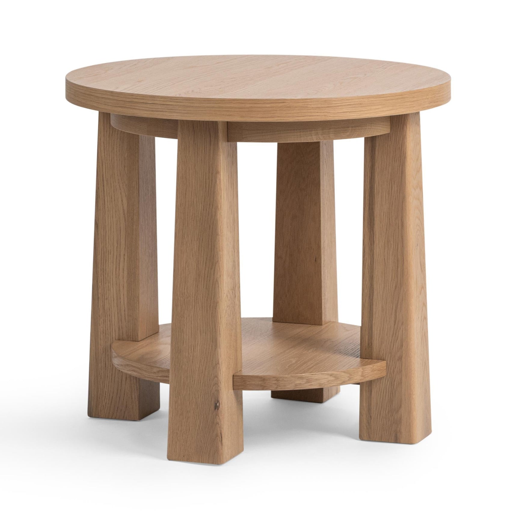 Kenzie Amber Toast End Table - Ornate Home