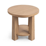 Kenzie Amber Toast End Table - Ornate Home