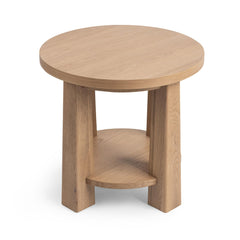 Kenzie Amber Toast End Table - Ornate Home