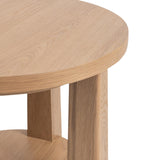 Kenzie Amber Toast End Table - Ornate Home
