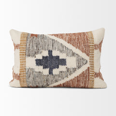 Kenzie Multicolor 13x21 Print Lumbar Pillow Cover