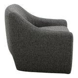 Kenzie Shadowed Grey Accent Chair - Ornate Home
