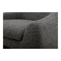 Kenzie Shadowed Grey Accent Chair - Ornate Home