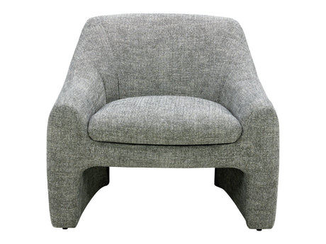 Kenzie Slated Moss Accent Chair - Ornate Home