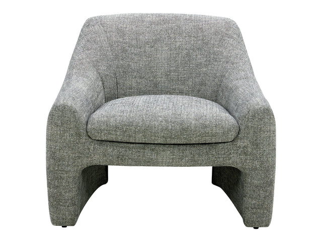 Kenzie Slated Moss Accent Chair - Ornate Home