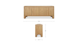 Kenzo Natural Sideboard - Ornate Home