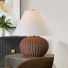 Keoghan Terracotta Table Lamp - Ornate Home