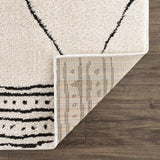 Keone Black & White Area Rug - Ornate Home