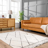 Keone Black & White Area Rug - Ornate Home