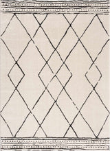 Keone Black & White Thick Rug - Ornate Home