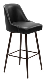 Keppel Black & Bronze Swivel Barstool - Ornate Home