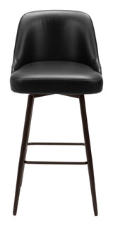 Keppel Black & Bronze Swivel Barstool - Ornate Home