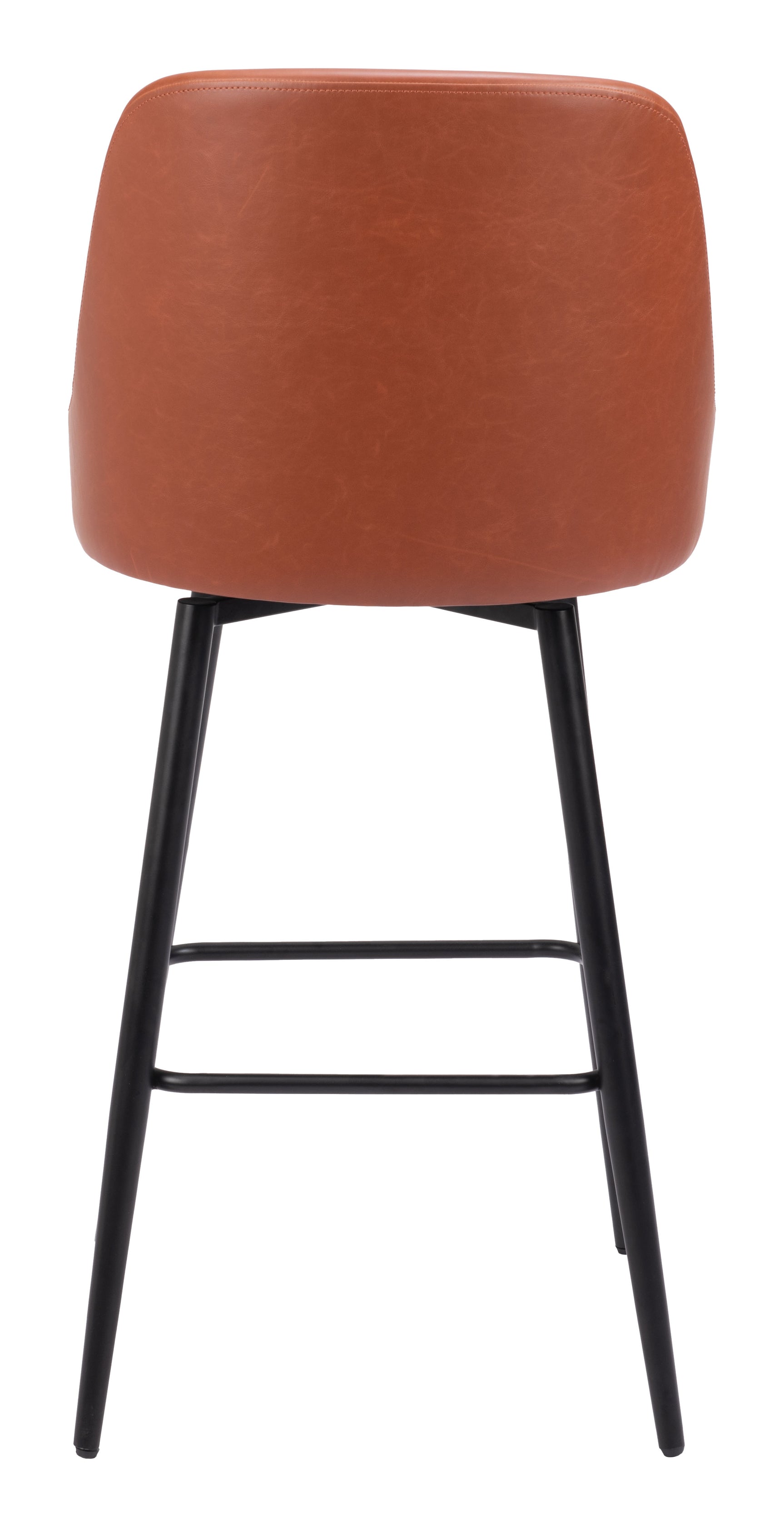 Keppel Brown Swivel Barstool - Ornate Home
