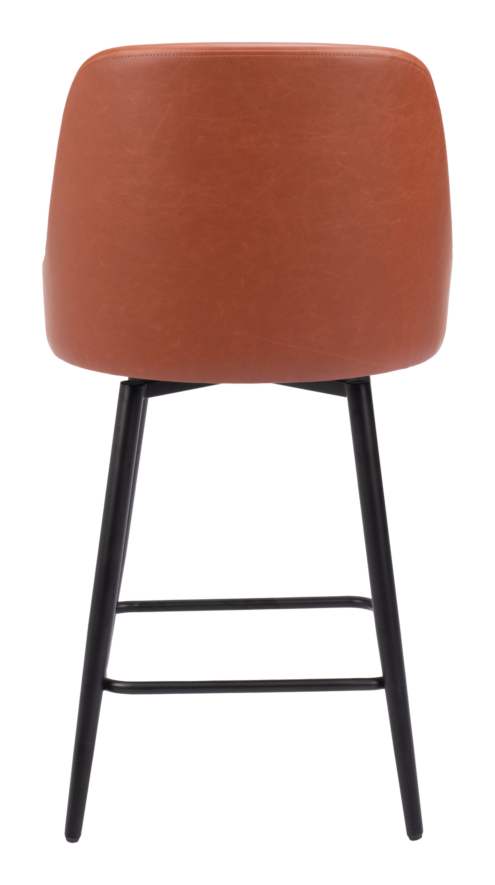 Keppel Brown Swivel Counter Stool - Ornate Home
