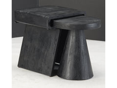 Keppler Black 2-Piece Nesting Tables - Ornate Home