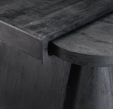 Keppler Black 2-Piece Nesting Tables - Ornate Home