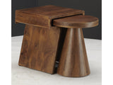 Keppler Brown 2-Piece Nesting Tables - Ornate Home