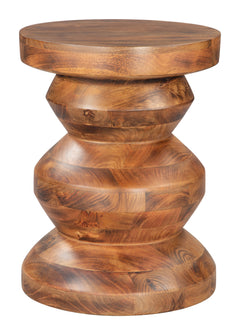 Kerala Walnut Side Table - Ornate Home