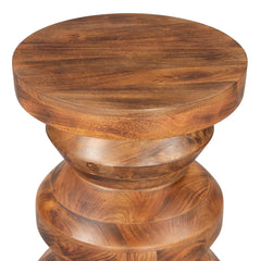 Kerala Walnut Side Table - Ornate Home