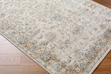 Kerem Cream Thick Luxe Damask Rug - Ornate Home