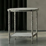 Kerna Gunmetal End Table - Ornate Home