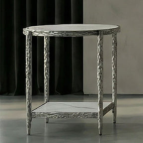 Kerna Gunmetal End Table - Ornate Home