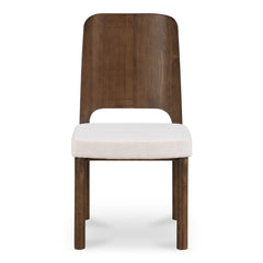 Kerr Ash Beige Dining Chair Walnut Stained (Set of 2) - Ornate Home