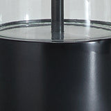 Kerrbrook Clear/Black Glass Table Lamp (1/CN) - Ornate Home