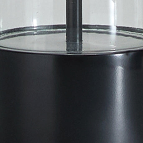 Kerrbrook Clear/Black Glass Table Lamp (1/CN) - Ornate Home