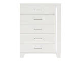 Kerren White High Gloss Chest - Ornate Home